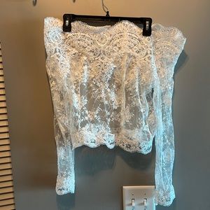 Wedding dress Topper